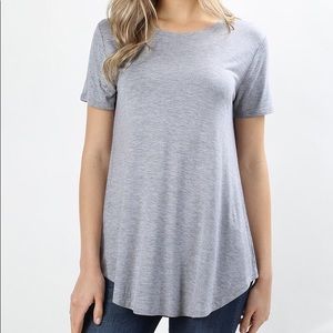Round Neck Simple Tee